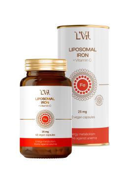  Liposomal Vitamins, Липосомальное Железо (бисглицинат) + Витамин С (аскорбат натрия), капсулы, 60 шт.