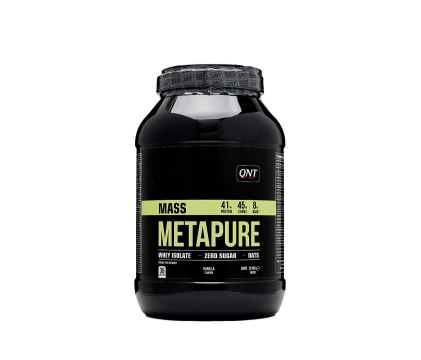 QNT, Гейнер «Metapure Mass», со вкусом ванили, порошок, 1815 г