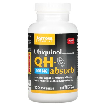 Jarrow Formulas, Убихинол QH-Absorb, капсулы, 120 шт.