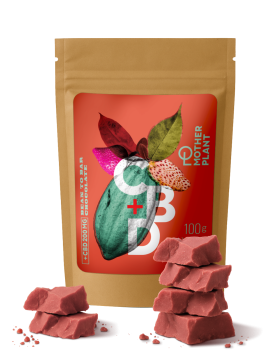 Бакалея  Itab MotherPlant, Белый шоколад с клубникой (35% какао-масла, 200 мг CBD), 100 г