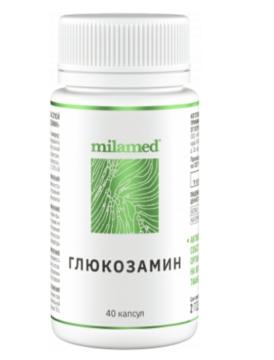 Milamed, Глюкозамин, капсулы, 40 шт.