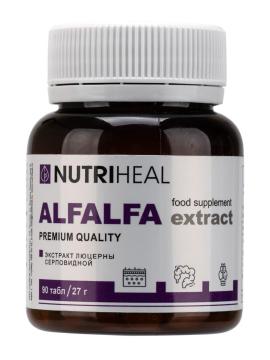 NUTRIHEAL, Люцерна экстра, таблетки, 90 шт.