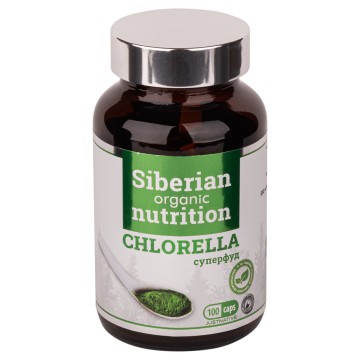 Siberian organic nutrition, Хлорелла, капсулы, 100 шт.