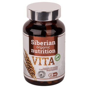 Кремний Siberian organic nutrition, Vita (комплекс витаминов), капсулы, 60 шт.