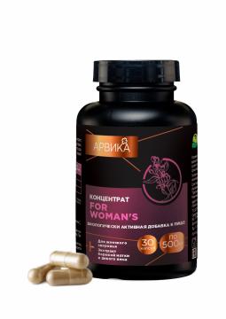 Арвика, Концентрат Женское здоровье For Woman's, капсулы, 30 шт.