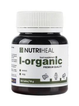 NUTRIHEAL, Органический йод, таблетки, 60 шт.