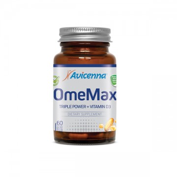   Itab Avicenna, OmeMax (Омега + Витамин D), капсулы (халяль), 60 шт.