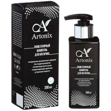 Artonix, Ламеллярный шампунь для мужчин, 200 мл