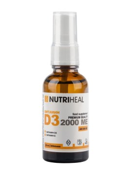  NUTRIHEAL, Комплекс Витамин Д3 + MCT Oil, спрей, 30 мл