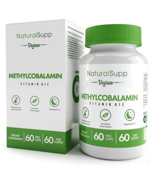   Itab NaturalSupp, Метилкобаламин (Витамин В12), капсулы, 60 шт.