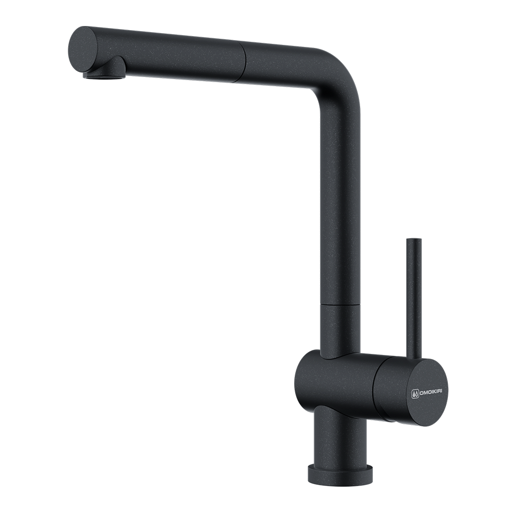 Смеситель для кухонной мойки Omoikiri Akashi-S 4994573 черный