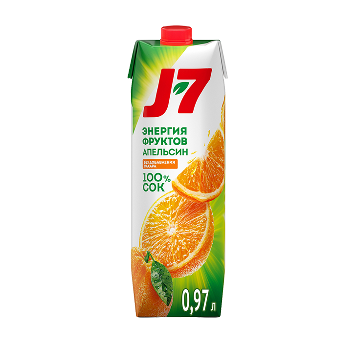 Сок апельсиновый 0,97 л