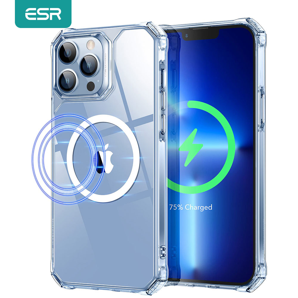  Чехол-накладка ESR Air Armor Magsafe для iPhone 14 Plus пластиковый (прозрачный)