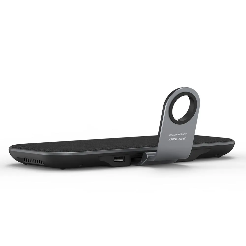 Беспроводное зарядное устройство WIWU Power Air 15W 3 в 1 для iPhone/Apple Watch/AirPods (PA3IN1B) (черный)