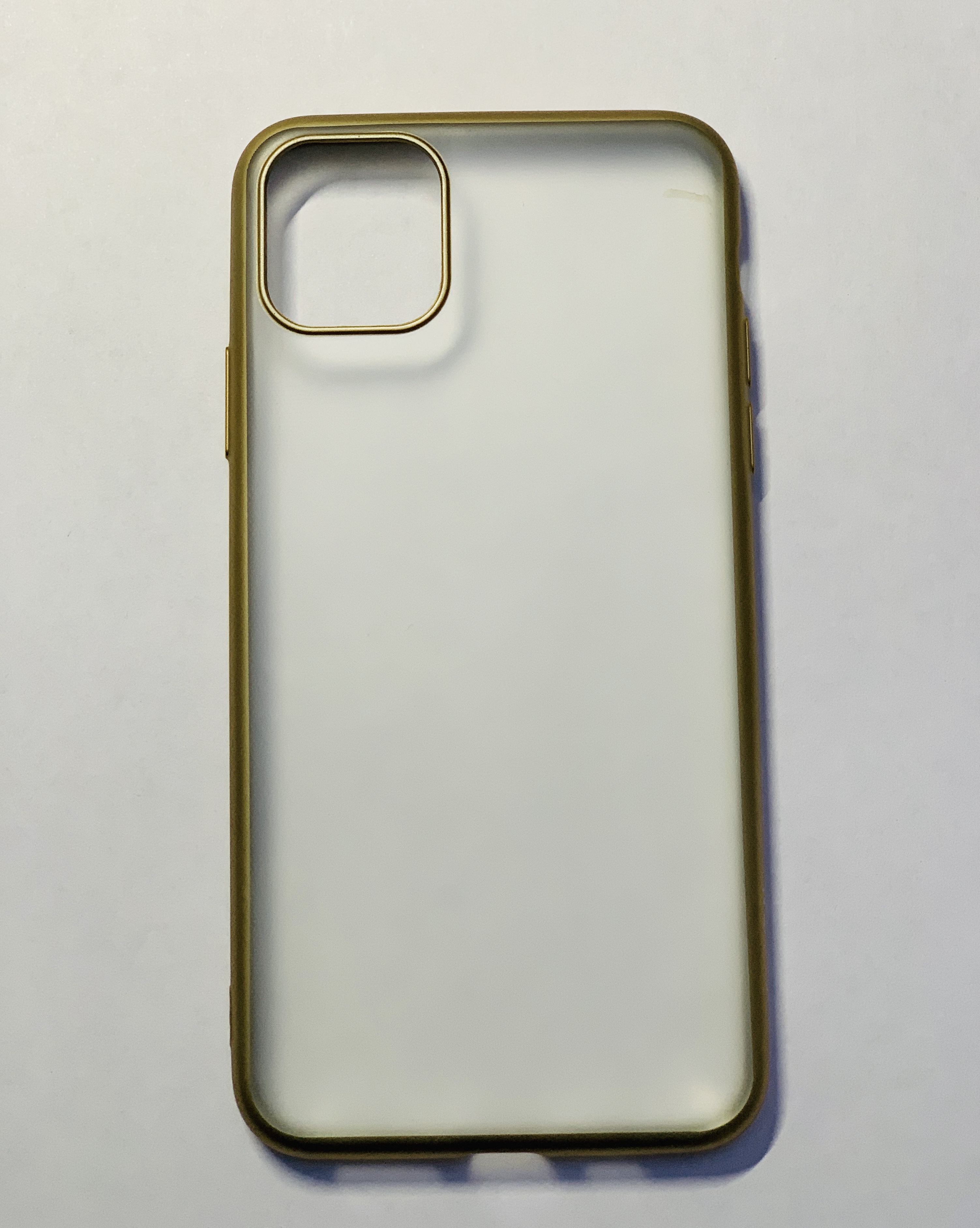 для iPhone 11 Pro Max  AppleAvenue Чехол-накладка FaisON Stylish Series для Apple iPhone 11 Pro Max силиконовый (золотой)