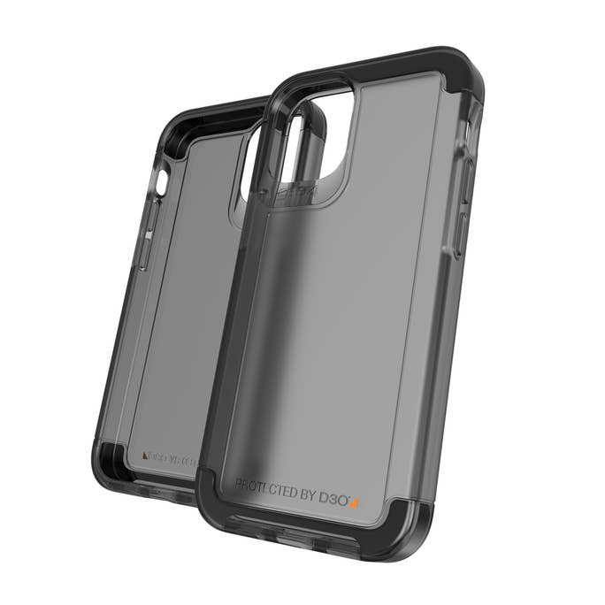 Чехол-накладка Mophie Wembley Palette для Apple iPhone 12 Mini силиконовый (прозрачно-черный)