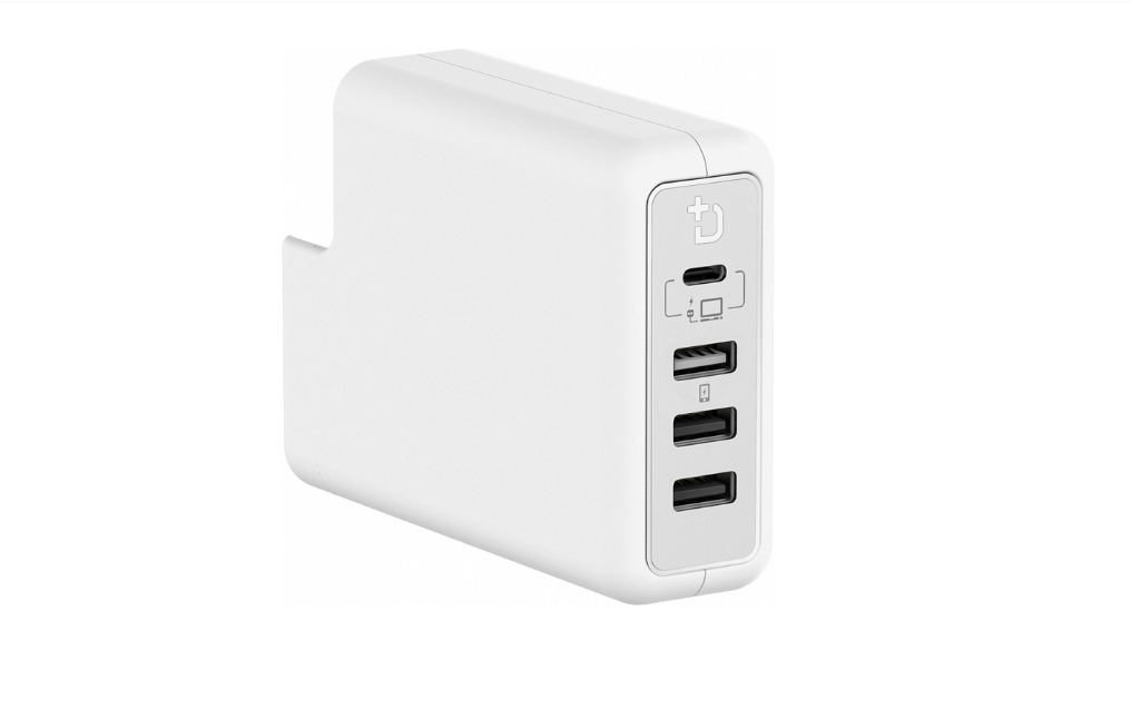 Адаптеры и переходники Адаптер DockCase P1 MC61 USB-C/ 3xUSB-A для MacBook Pro 13 (White)