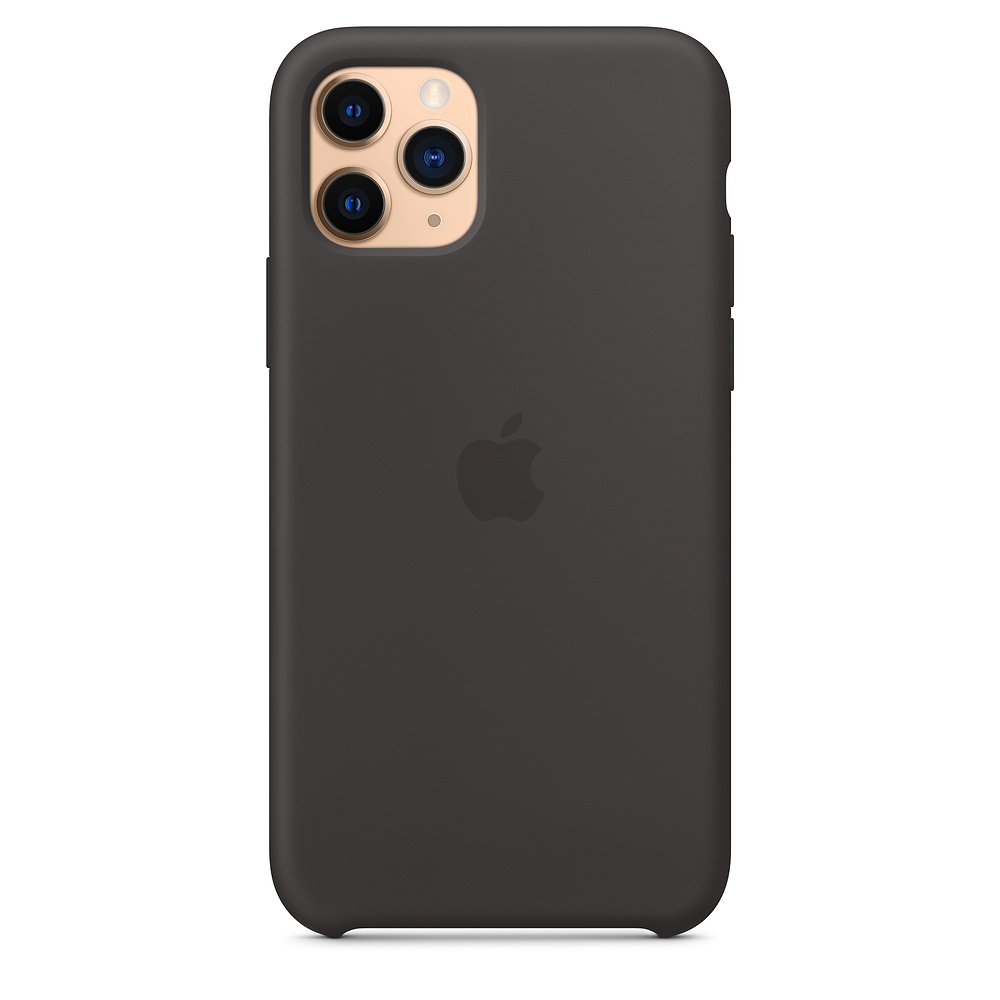 для iPhone 11 Pro Max Чехол-накладка Silicone Case Series для Apple iPhone 11 Pro Max (черный)