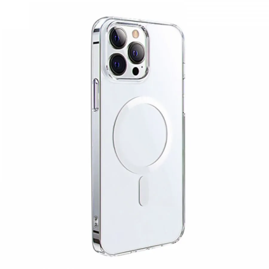 Чехол-накладка Wiwu Crystal Series Magsafe для Apple iPhone 14 Pro пластиковый (прозрачный)