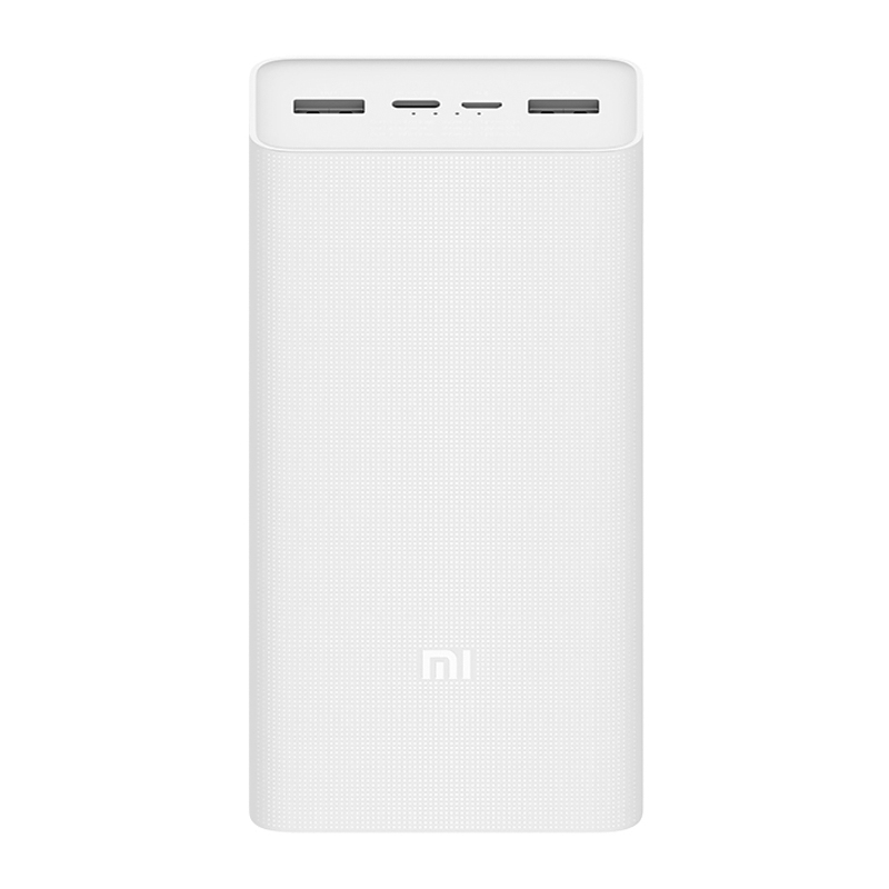 Универсальный внешний аккумулятор Xiaomi Mi Power Bank 3 30000 mAh (PB3018ZM) (белый)