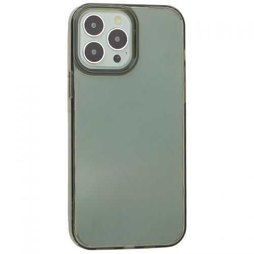   AppleAvenue Чехол-накладка Kzdoo Guardian Case для iPhone 14 Pro Max силиконовый (прозрачно-черный)