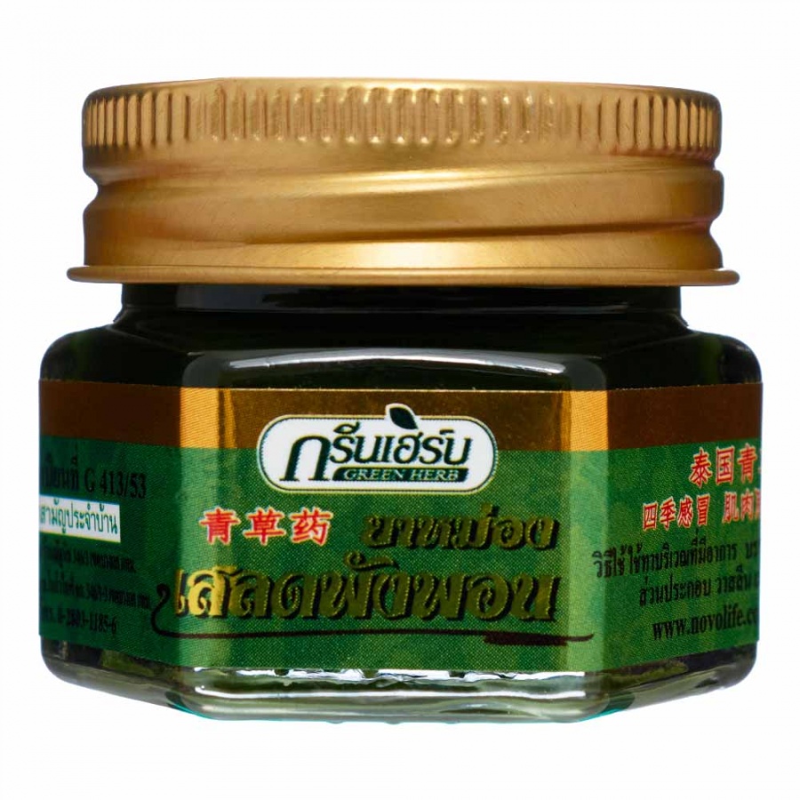  Бальзам с клинакантусом (зеленый) NVL (Compound Clinacanthus Nutans Balm) Green Herb | Грин Херб 20гр