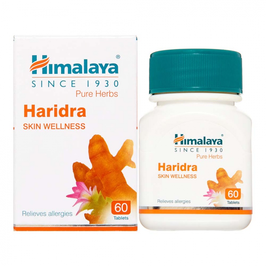 Индийские Продукты Харидра (Haridra) от аллергии Himalaya | Хималая 60таб