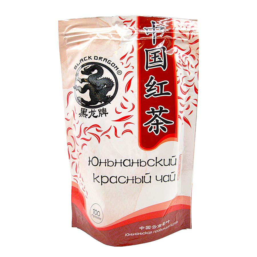 Красный чай Юньнаньский (red tea) Black Dragon | Блэк Драгон 100г