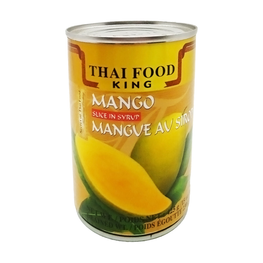 Индийские Продукты Манго ломтики в сиропе (mango) Thai Food King | Тай Фуд Кинг 425г