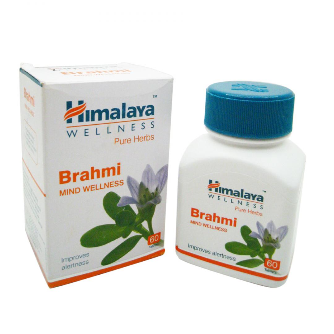 Индийские Продукты Брами (Brahmi) для улучшения памяти Himalaya | Хималая 60 таб