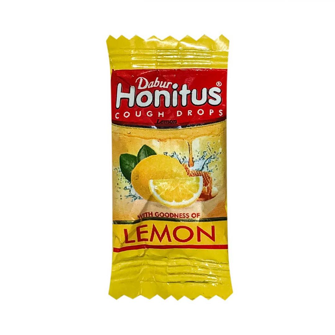 Индийские Продукты Хонитус (Honitus) леденцы от кашля Лимон Dabur | Дабур 1шт