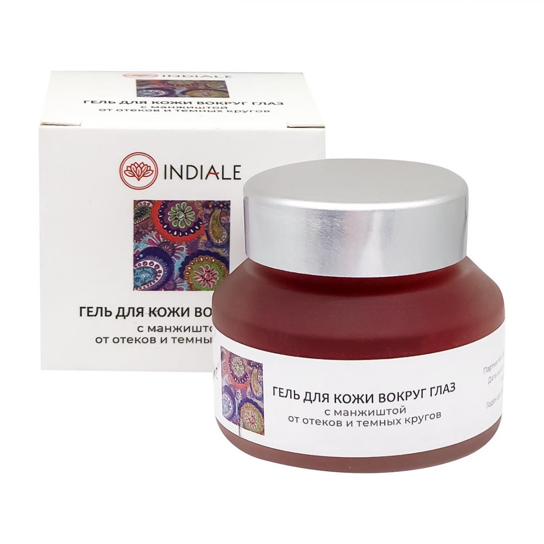 Гель для кожи вокруг глаз с манжиштой (eye gel) Indiale | Индиале 25г