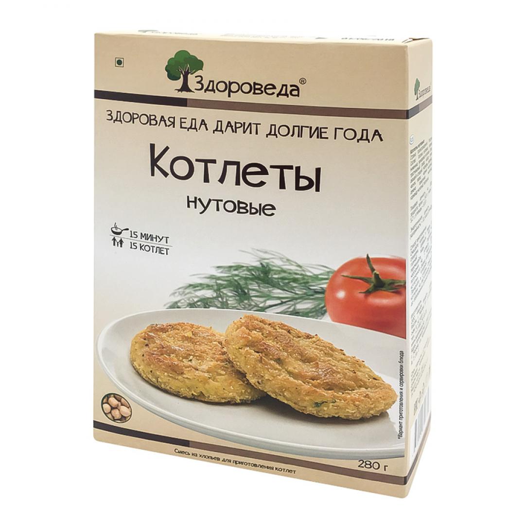 Индийские Продукты  Ашанти Котлеты из нута (смесь для приготовления) Здороведа 280г