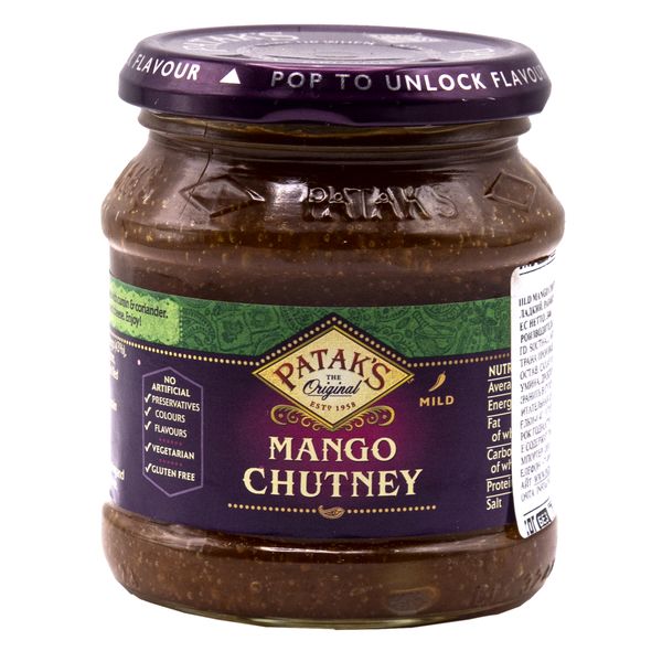 Паста чатни из манго сладкая (sweet mango chutney) Patak's | Патакс 340г