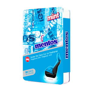 Ароматизатор воздуха MENTOS (MINT) под сиденье, гелевый MNT802