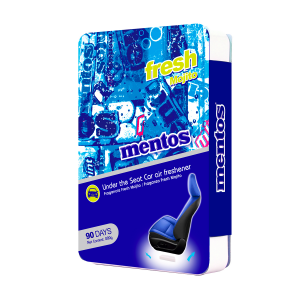 Ароматизатор воздуха MENTOS (FRESH MOJITO) под сиденье, гелевый MNT800