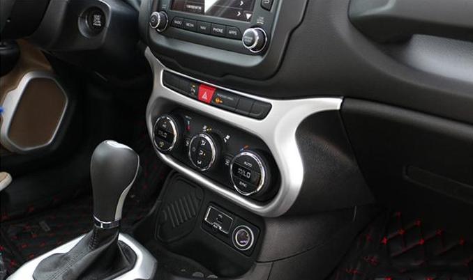 Декоративная накладка на центральную консоль салона Jeep Renegade 1 2014+