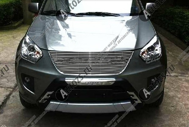Хром решетка радиатора Chery Tiggo (T11) FL 2012-2015