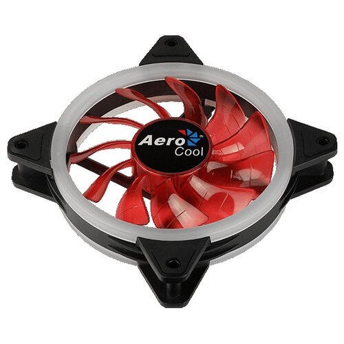 Вентилятор 120мм AeroCool Rev Red LED Ret