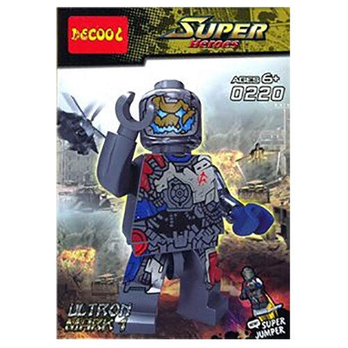 Конструктор Jisi bricks (Decool) Super Heroes 0220 Ultron Mark