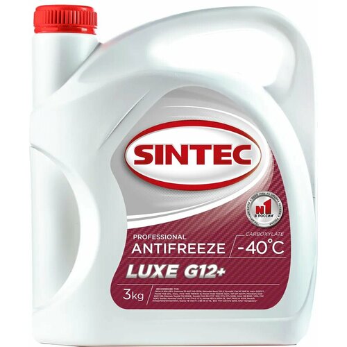 Антифриз SINTEC LUX-OEM G12 -40 3 л, 1 уп.