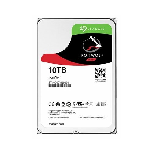 Жесткий диск Seagate IronWolf 10 TB (ST10000VN0004)