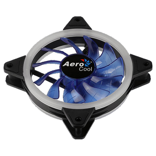 Вентилятор для корпуса AeroCool Rev, черный/синий/синяя