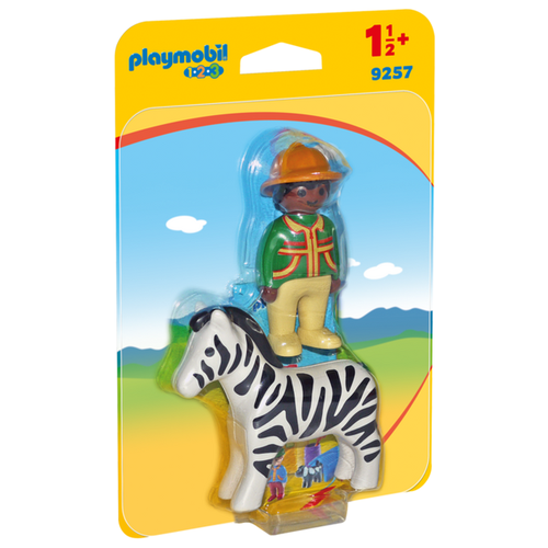 Игрушки PLAYMOBIL PM9257 Следопыт с зеброй