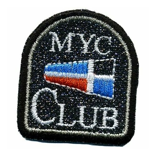 Термоаппликация HKM MYC Club, 1 шт 5,5 х 3 см 0,125 см HKM