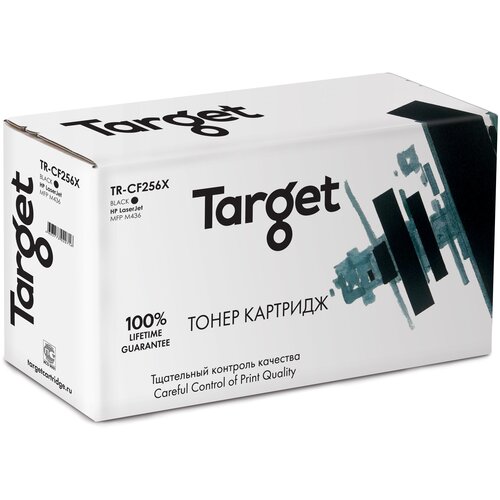 Тонер-картридж Target CF256X, черный, для лазерного принтера,