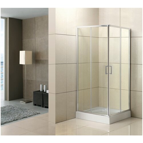 Душевой уголок BelBagno UNO-195-A-2-95-C-Cr