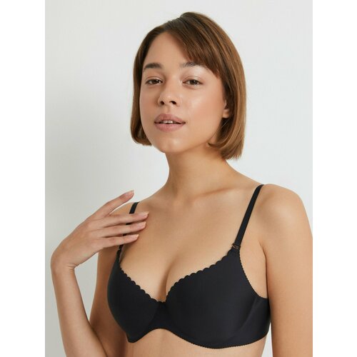   Яндекс Маркет Бюстгальтер infinity lingerie, размер 75B, черный