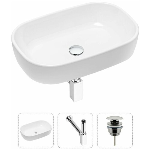 Комплект 3 в 1 Lavinia Boho Bathroom Sink 21520016: накладна