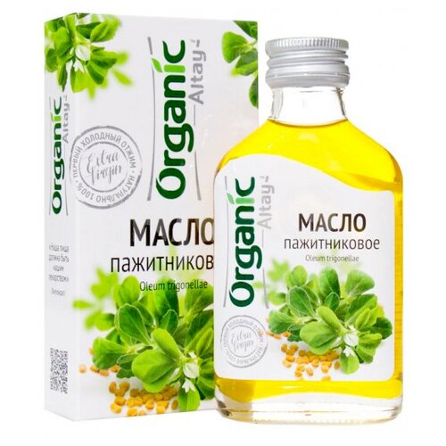 Масло пажитниковое, хельбы Organic Altay 100 мл